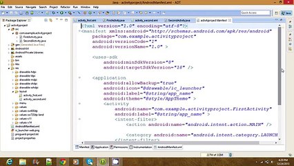 Android application development tutorial in  urdu - Creating Activity - #1 _ Tune.pk