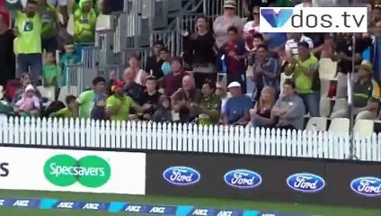 Afridi Hits Six On First Ball And Then Out On Second One