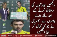 How Glenn Maxwell Did Awesome With the Prize Money After Bashing India | PNPNews.net
