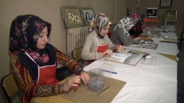 Erzincan- Ojeli Eller Mozaik Sanatı ile Birleşti