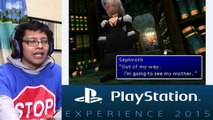 PlayStation Experience 2015: Final Fantasy VII Remake HD Gameplay Reaccion!!!
