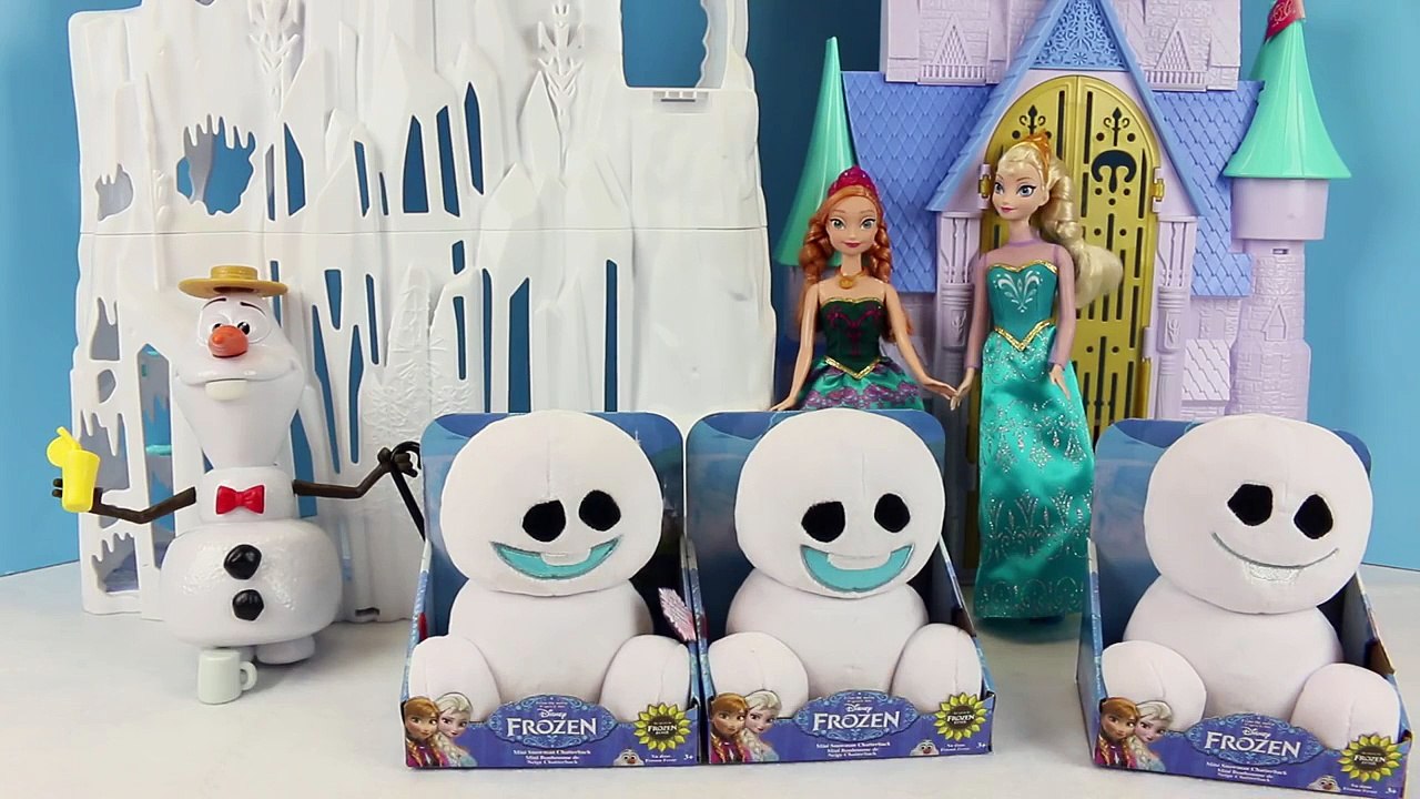NEW Snowgies FROZEN FEVER Chatterback Snowmen Elsa Anna Olaf