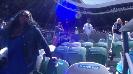 Serena Williams vs. Camila Giorgi | 2015 Australian Open R1 | 720p Eurosport | Part 1