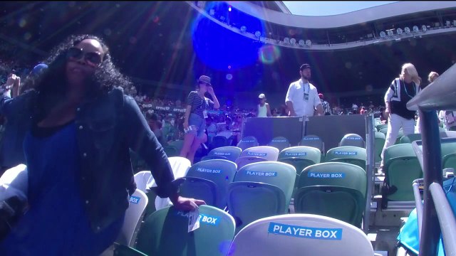 Serena Williams vs. Camila Giorgi | 2015 Australian Open R1 | 720p Eurosport | Part 1