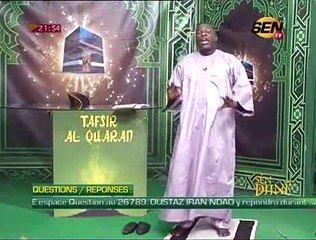 émission Se Diné: Oustaz Iran Ndao Reçoit un joli cadeau !