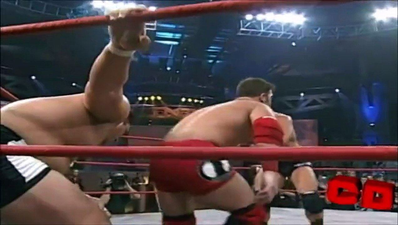 AJ Styles vs Samoa Joe vs Christopher Daniels Unbreakable 2005 Highlights (1)