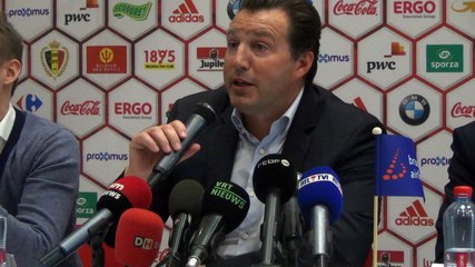 Marc Wilmots: "Pour le stage, ce sera 23 joueurs, pas plus"