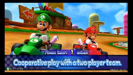 MARIOKART ARCADE GP DX  (GameTrailer)