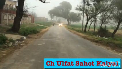 pothwar covered with fog