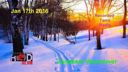 Vanakam Vancouver 2016-01-17