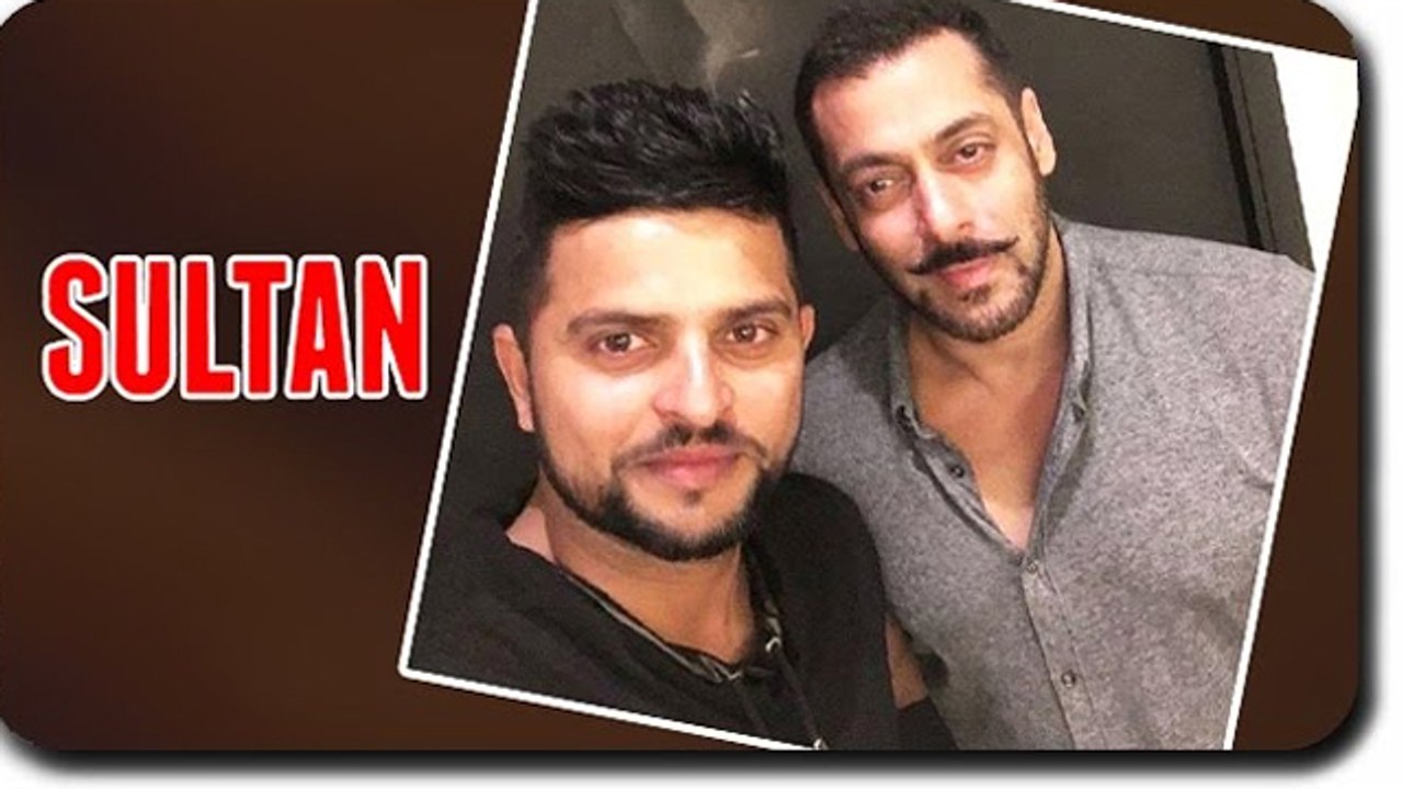 Suresh Raina Clicks Selfie With Sultan Salman Khan⁠⁠