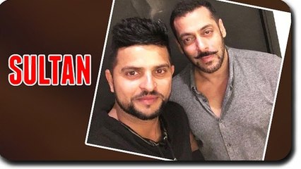 Suresh Raina Clicks Selfie With Sultan Salman Khan⁠⁠