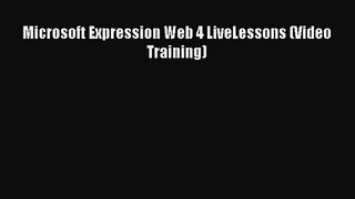 [PDF Download] Microsoft Expression Web 4 LiveLessons (Video Training) [Download] Full Ebook