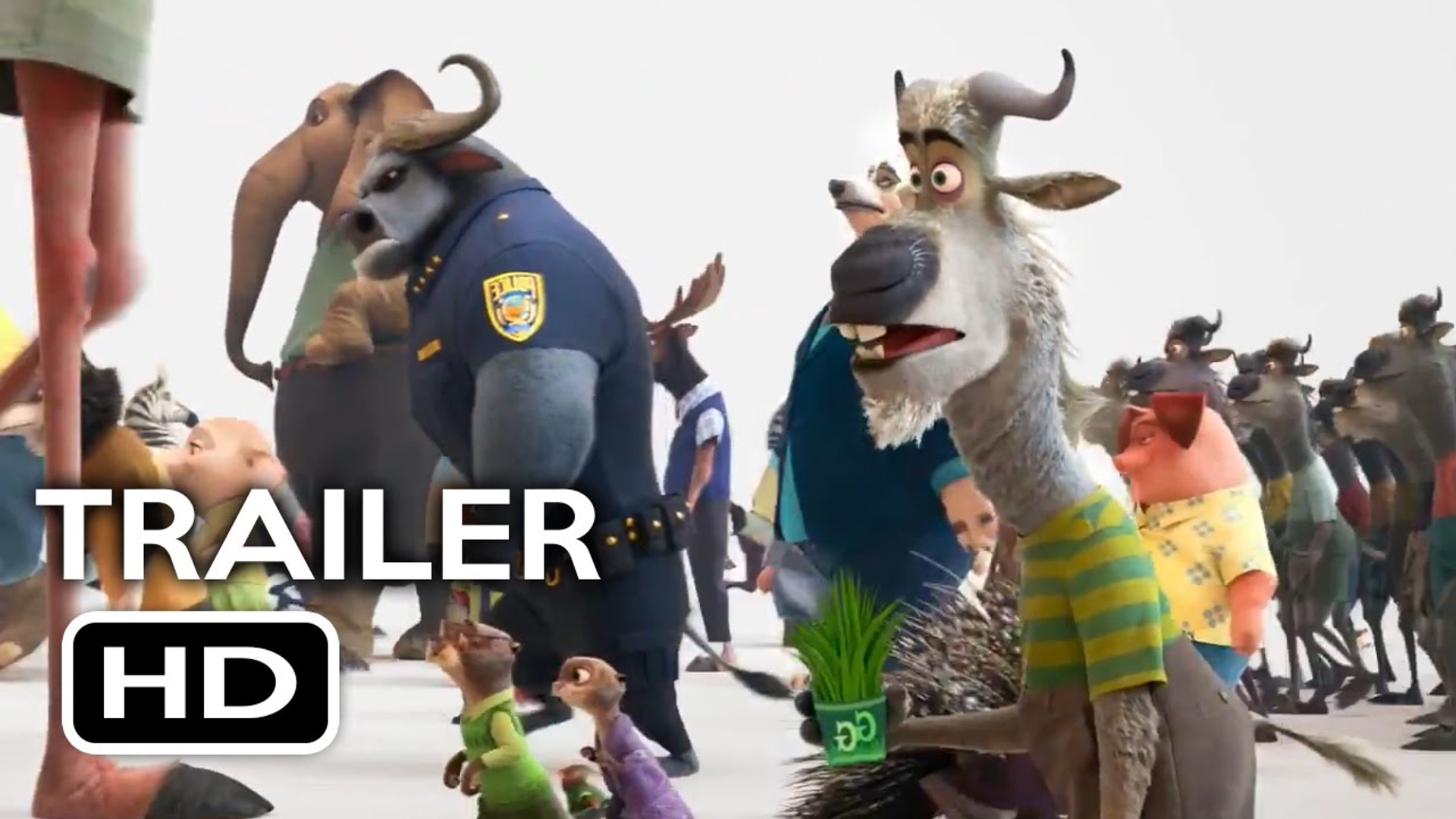 Zootopia Official Trailer 2 - video Dailymotion