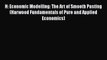 Read H: Economic Modelling: The Art of Smooth Pasting (Harwood Fundamentals of Pure and Applied