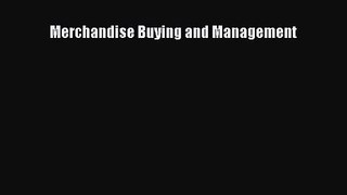 [PDF Download] Merchandise Buying and Management [Download] Full Ebook