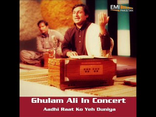 Kartay Hain Muhabbat Sab Hi Magar - Ghulam Ali (Live Concert Recording)