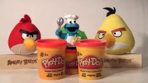 Play Doh Angry Birds Space Softee Dough 3D Character Maker Playset Bad Piggies Red Bird To
