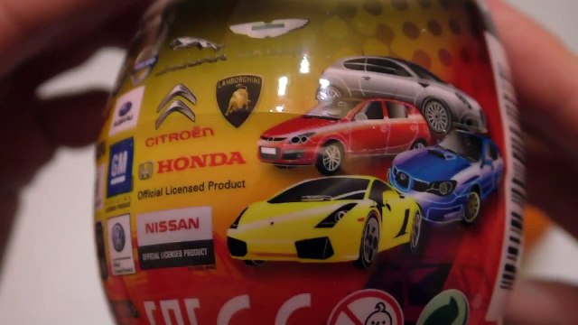Surprise Eggs Welly super Cars. Машинки Welly.