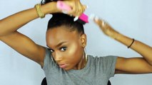 Top Knot Bun Tutorial   Baby Hair | Chit Chat About Everything!