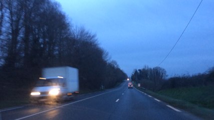 Neige dans le Calvados