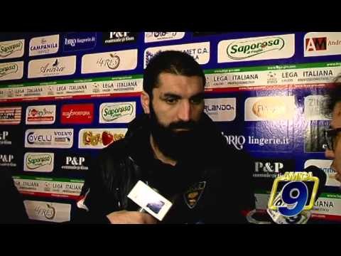 Fidelis Andria - Lecce 0-0 | Post Gara Francesco Cosenza - Difensore Lecce