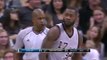 JaVale McGee Blocks Jonathon Simmons - Mavericks vs Spurs - January 17, 2016 - NBA 2015-16 Season
