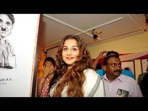 Vidya Balan Inaugurate Exhibition Chaplin Lines With A Release Of Book