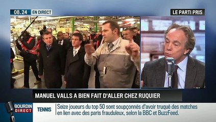 Le parti pris d'Hervé Gattegno: Manuel Valls a-t-il bien fait de se présenter sur le plateau de Laurent Ruquier ? - 18/01