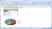 LEARN HOW TO CREATE A PIE CHART IN EXCEL