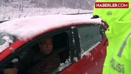 İzmir-Manisa Yolu Kardan Kapandı