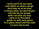 Celine Dion – The Prayer Lyrics