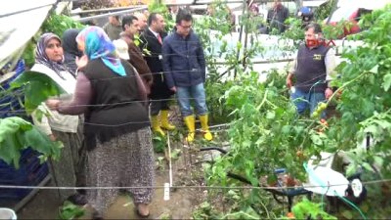 Demre Hortum Demre' de Büyük Hasara Yolaçtı-2