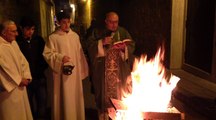 Carinaro (CE) - Festa di Sant'Antuono, la benedizione del fuoco (17.01.16)