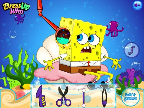 мультик игра губка боб в гостях у доктора игра для детей # 1