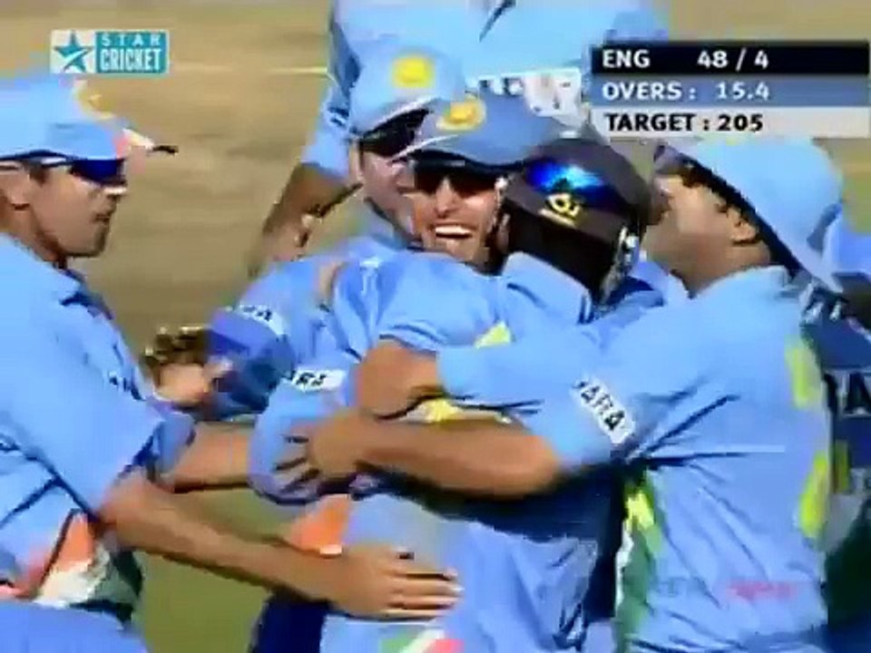 Magic Cricket Incredible run out by Mohammad Kaif at short leg. Rare cricket video