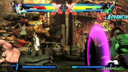 Télécharger la video: Ultimate Marvel vs Capcom 3 (HD) - Hulk vs Mike Haggar en Hobbynews.es