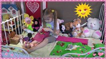 Девочка 3 года играет а барби ( Barbie ) кен| Girl 3 years and plays Barbie and Ken