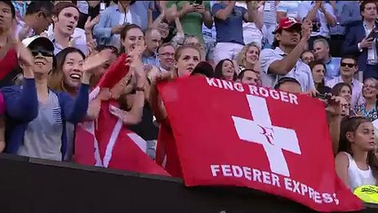 Federer 72 dakikada bitirdi