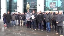 Eskişehir Akademisyenler Adliye Önünde Basın Açıklaması Yaptı