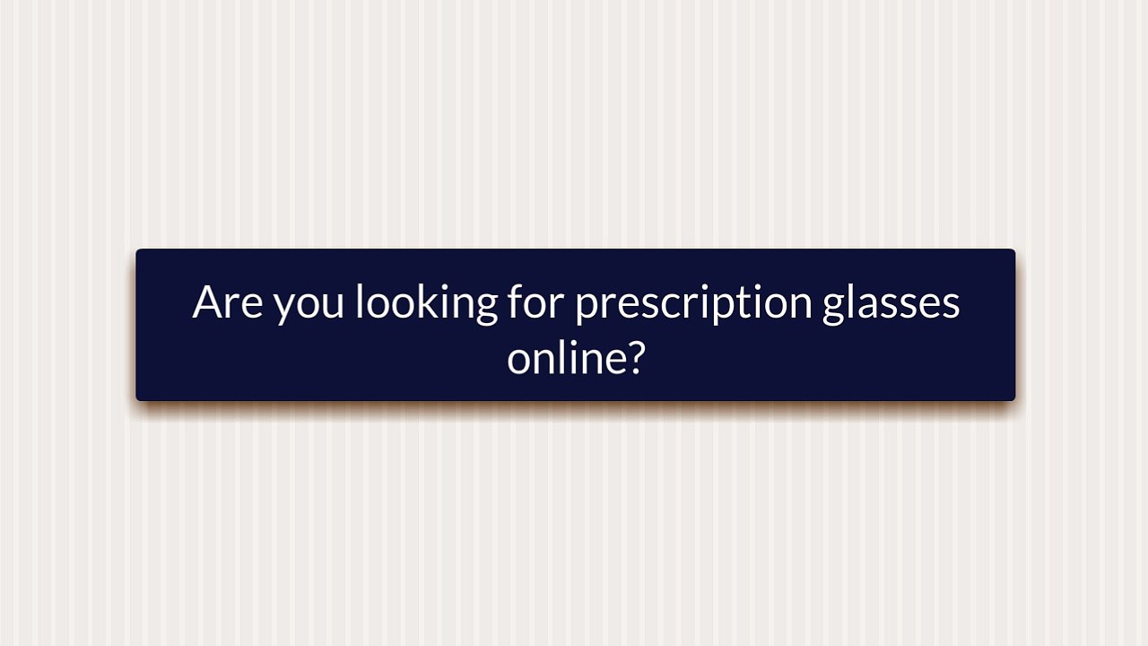 Spectacles Online – Online Prescription Glasses In Australia from $29