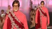 Amitabh Bachchan's Royal Ramp Walk | 25 Yrs Of Vikram Phadnis In Bollywood