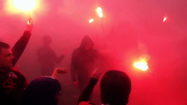 Craquage Fumigenes Nantes - Rennes Part 1