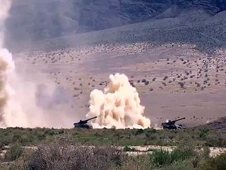 【アメリカ】A 10 サンダーボルトⅡ 対地攻撃デモ（実弾射撃）【軍隊】