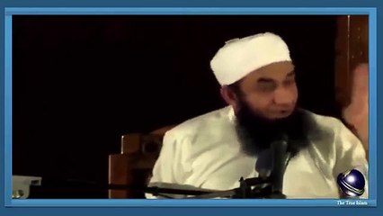 What a TV anchor asking molana tariq jameel k ury hosh