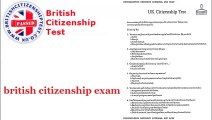 British Citizenship Test