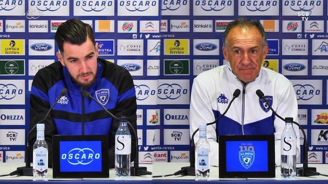 Bastia-Sochaux : L'essentiel des confs de M. Peybernes et G. Printant