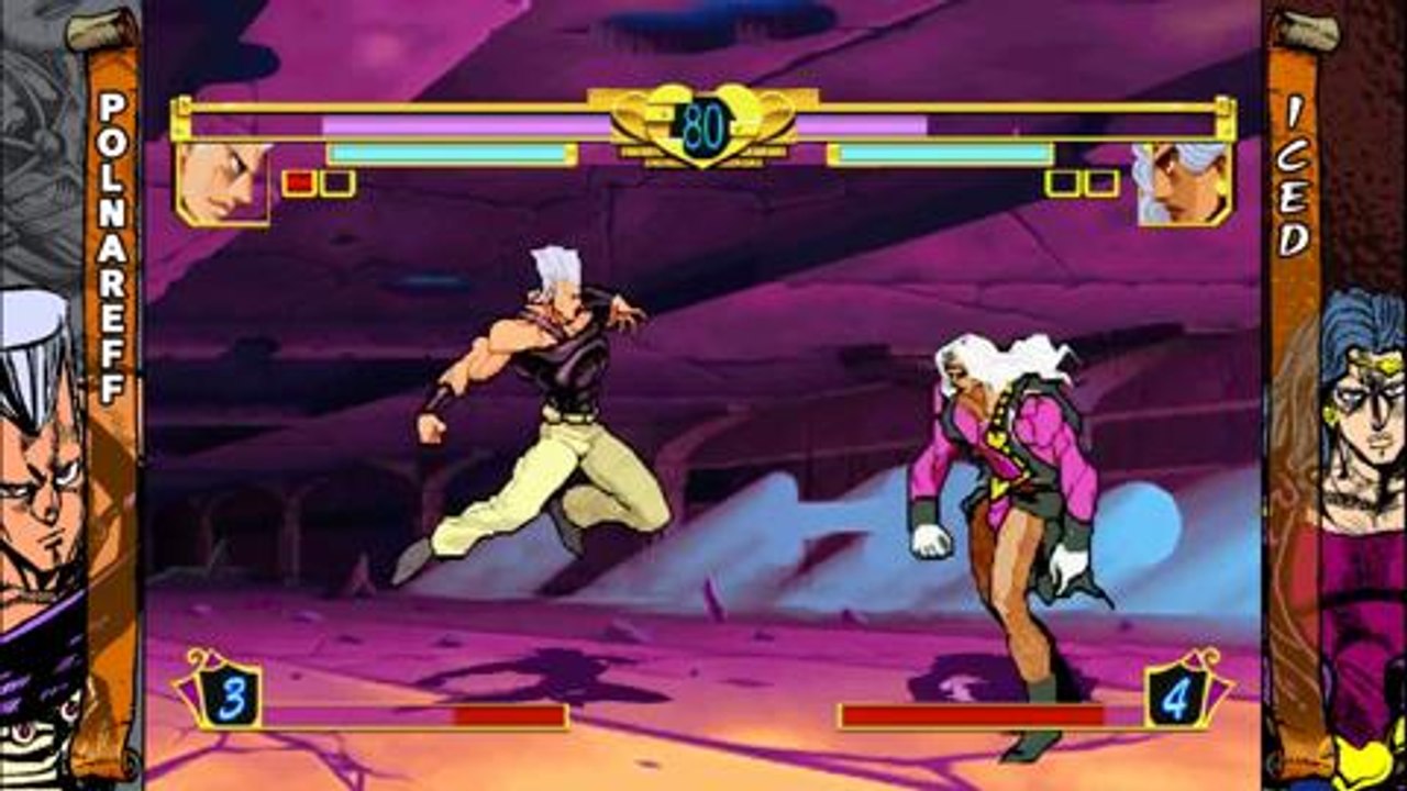 Polnareff vs Iced en Jojo's Bizarre Adventure HD, en HobbyConsolas.com