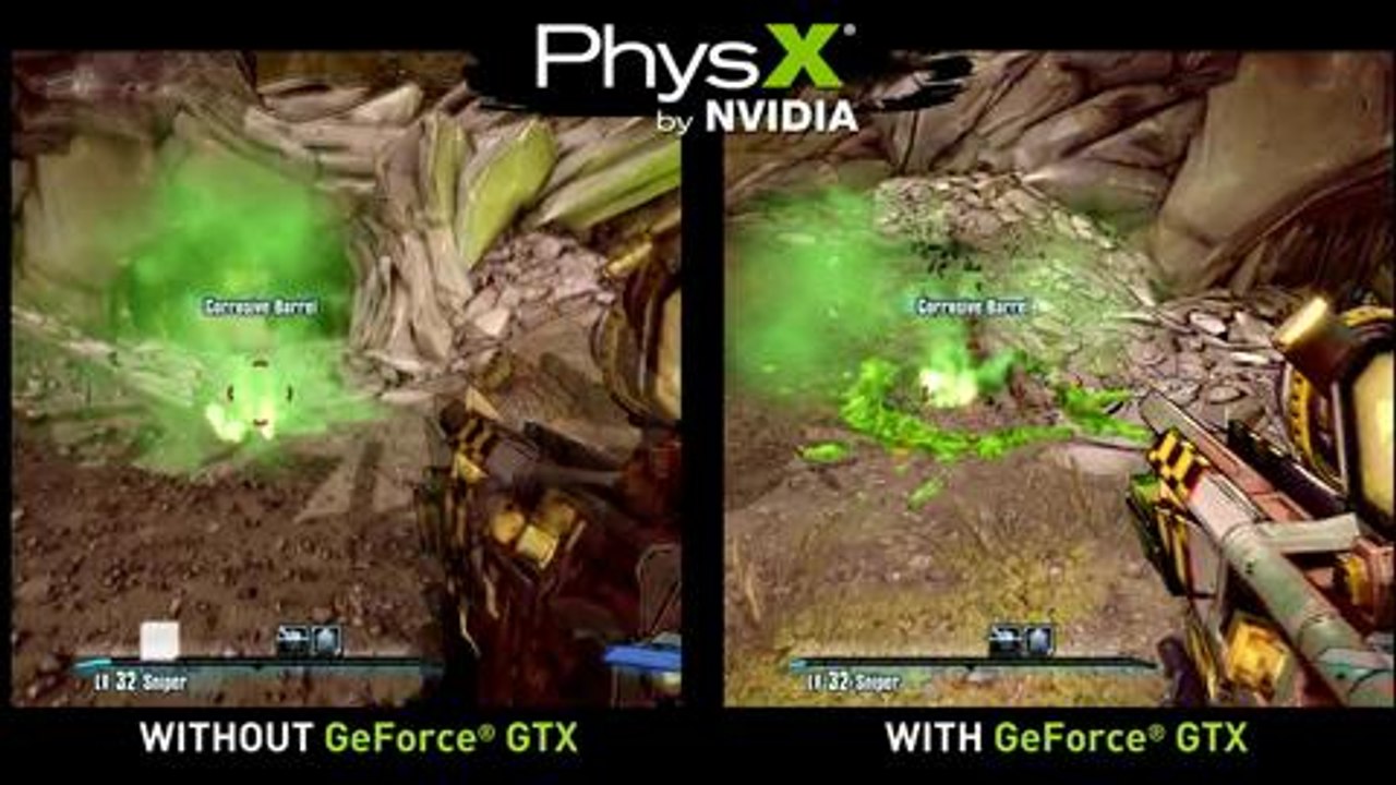 GAMESCOM: Borderlands 2 con y sin PhysX en HobbyConsolas.com