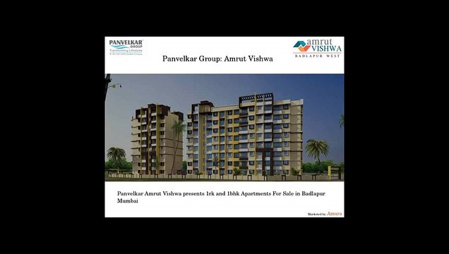 Panvelkar Amrut Vishwa: 1bhk Apartments For Sale in Badlapur Mumbai